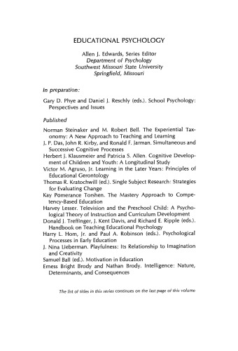 Simultaneous and Successive Cognitive Processes