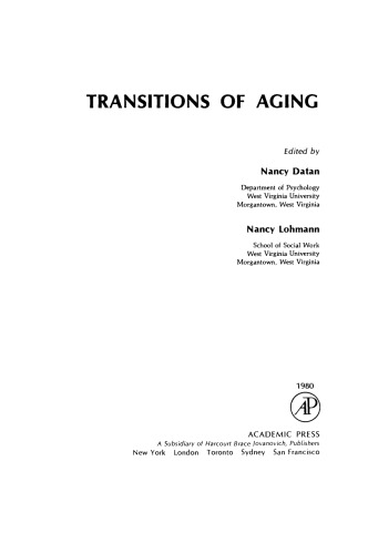 Transitions of Aging