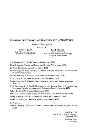 Optical Phase Conjugation