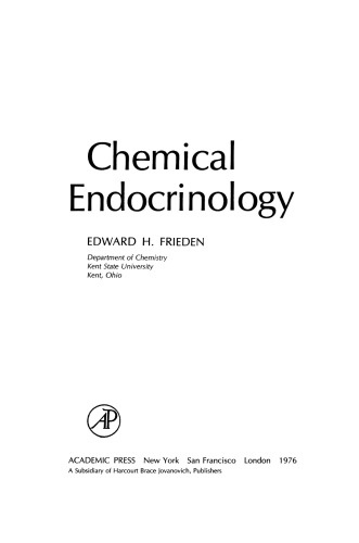 Chemical Endocrinology
