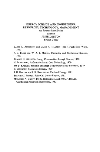 Geothermal Reservoir Engineering