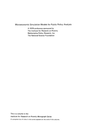 Sectoral, Regional, and General Equilibrium Models