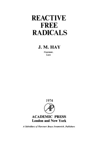 Reactive Free Radicals