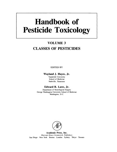 Classes of Pesticides. Classes of Pesticides