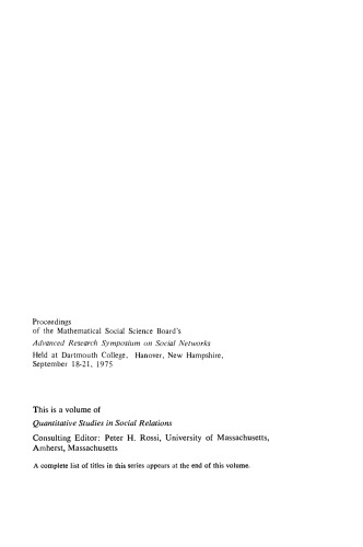 Perspectives on Social Network Research