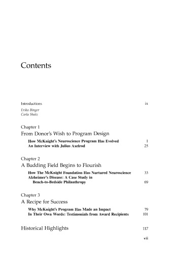 Research Funding in Neuroscience. A Profile of The Mc: Knight Endowment Fund