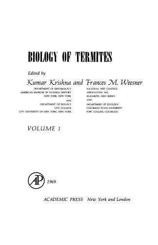 Biology of Termites
