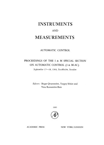 Instruments and Measurements