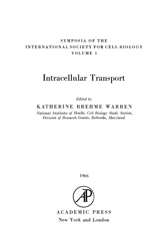 Intracellular Transport