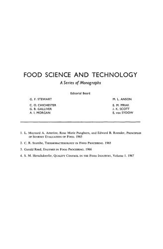 Quality Control in the Food Industry