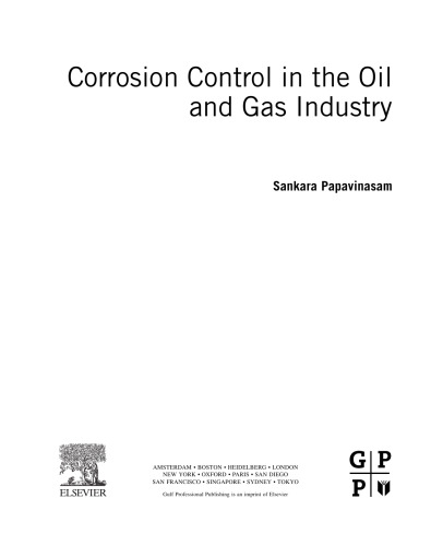 Corrosion Control in the Oil and Gas Industry