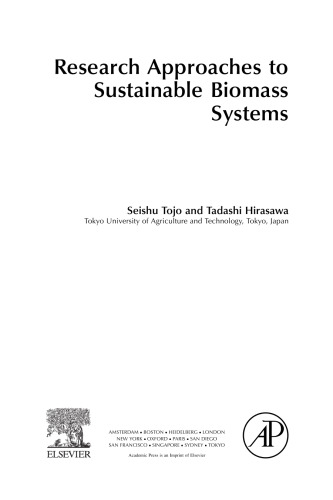 Research Approaches to Sustainable Biomass Systems