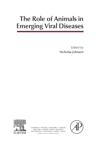 The Role of Animals in Emerging Viral Diseases