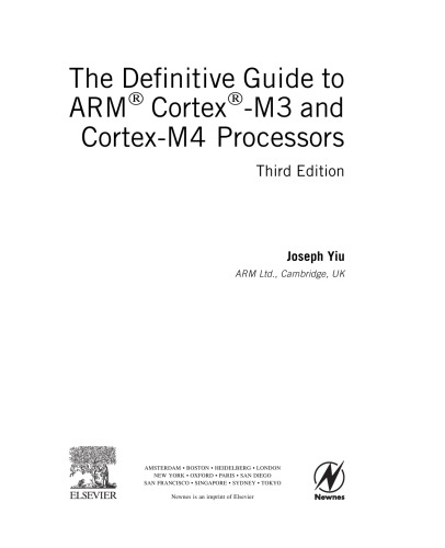 The Definitive Guide to Arm® Cortex®-M3 and Cortex®-M4 Processors