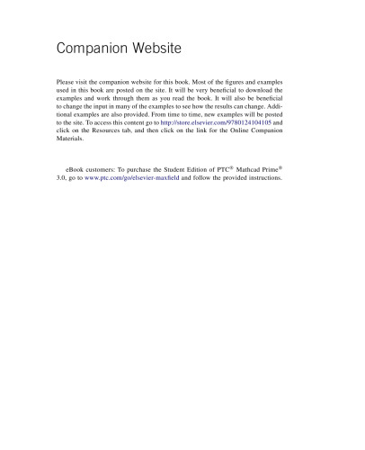 Essential PTC Mathcad® Prime® 3.0. A Guide for New and Current Users