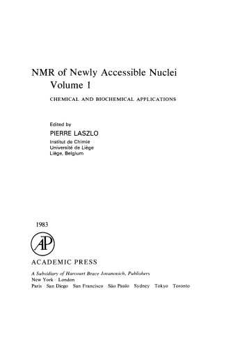 Chemical and Biochemical Applications