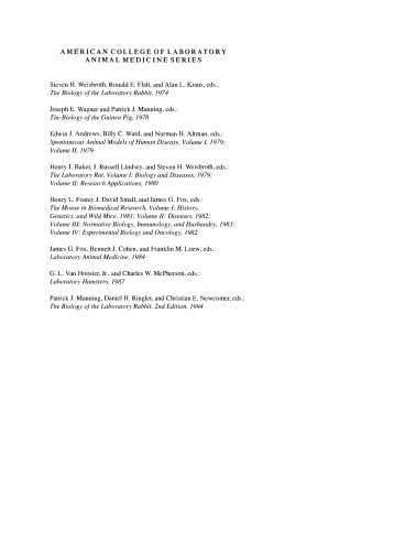 The Biology of the Laboratory Rabbit