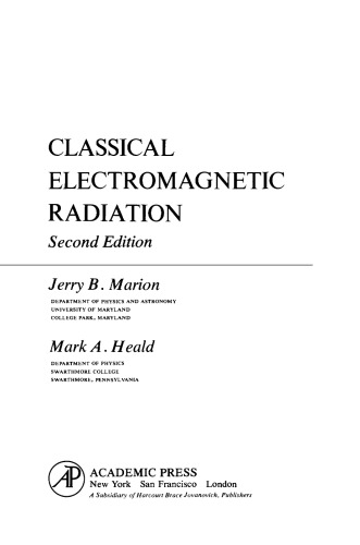 Classical Electromagnetic Radiation