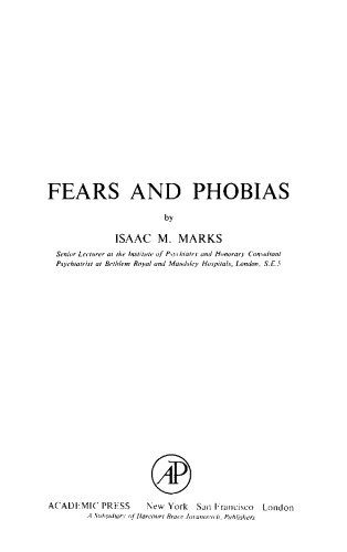 Fears and Phobias