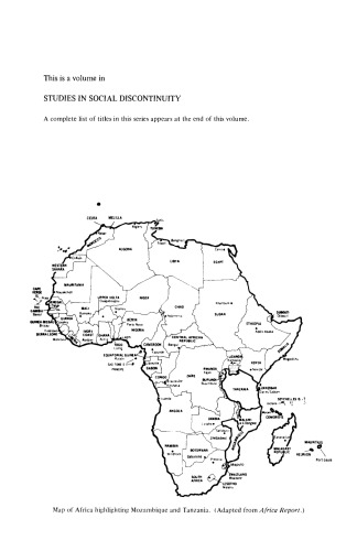 Underdevelopment and the Transition to Socialism. Mozambique and Tanzania