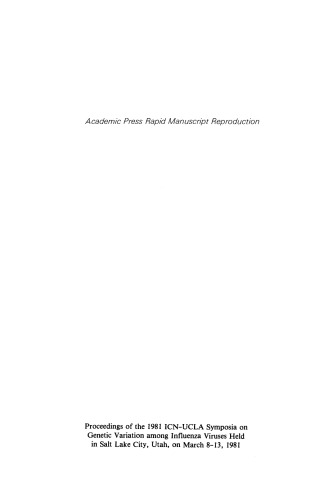 Genetic Variation Among Influenza Viruses