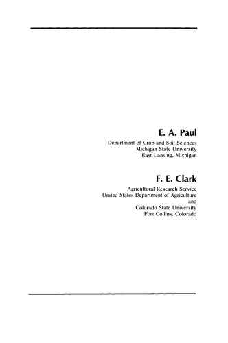 Soil Microbiology and Biochemistry