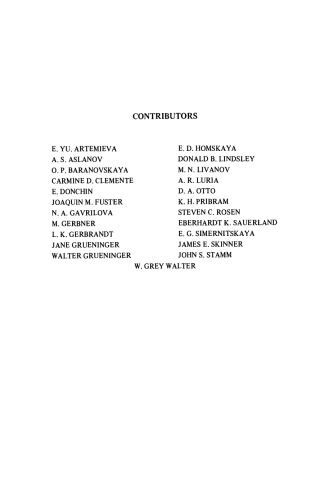 Psychophysiology of the Frontal Lobes