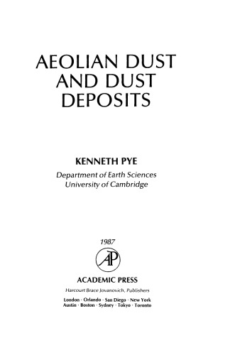 Aeolian Dust and Dust Deposits