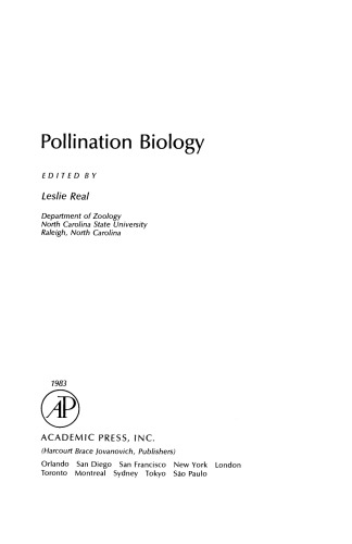 Pollination Biology