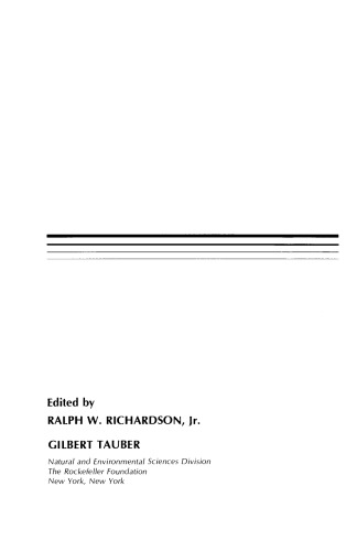 The Hudson River Basin. Environmental Problems and Institutional Response