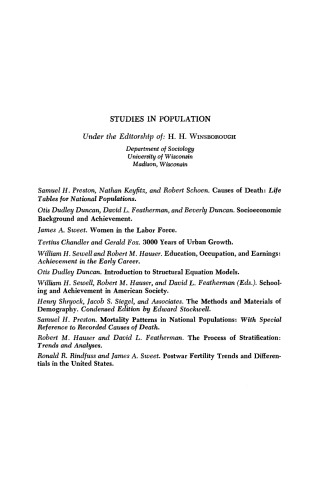 Postwar Fertility Trends and Differentials in the United States