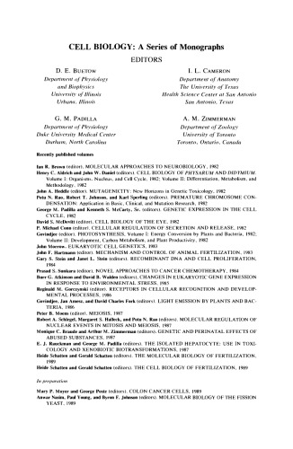 The Cell Biology of Fertilization