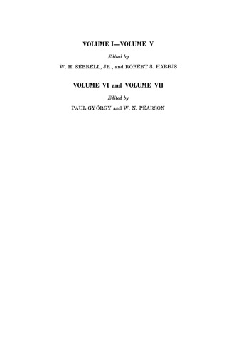 The Vitamins. Chemistry, Physiology, Pathology, Methods