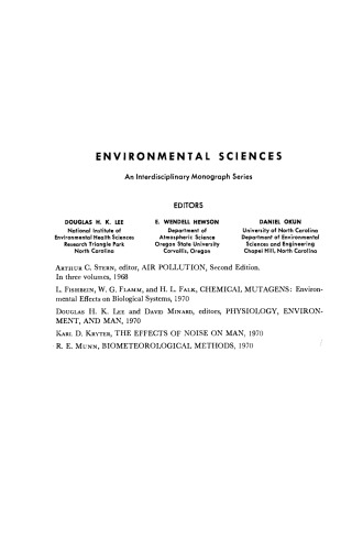 Sources of Air Pollution and their Control. Air Pollution