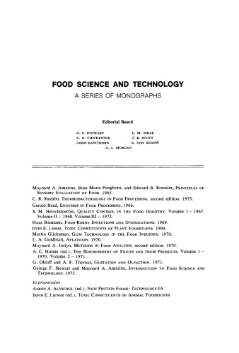 Thermobacteriology in Food Processing