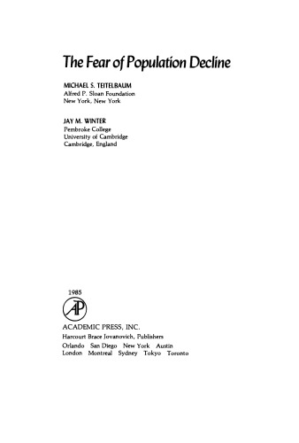 The Fear of Population Decline