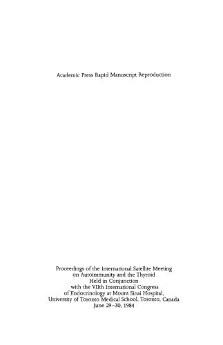 Autoimmunity and the Thyroid