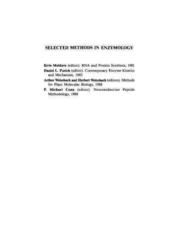 Methods for Plant Molecular Biology