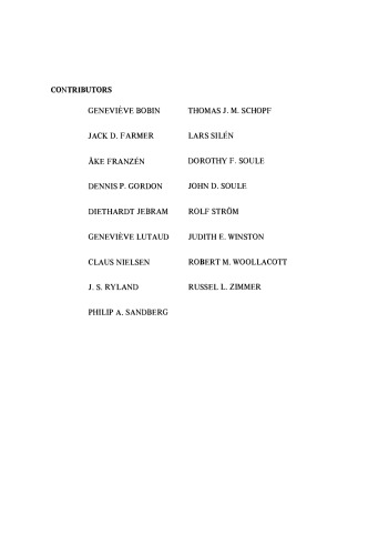 Biology of Bryozoans