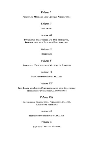 New and Updated Methods