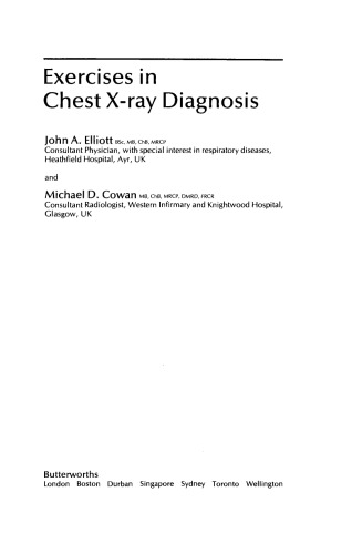 Exercises in Chest X-ray Diagnosis