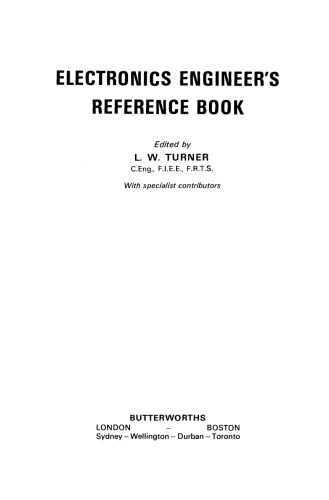 Electronics Engineer's Reference Book