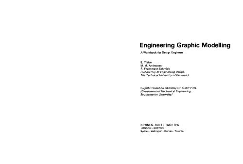Engineering Graphic Modelling. A Workbook for Design Engineers