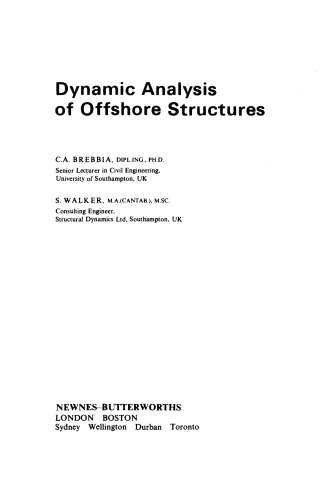 Dynamic Analysis of Offshore Structures