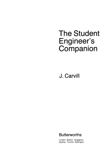 The Student Engineer's Companion