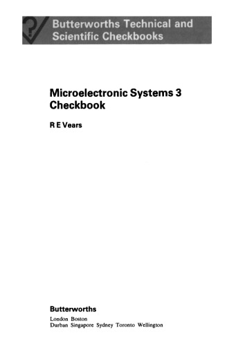 Microelectronic Systems 3 Checkbook