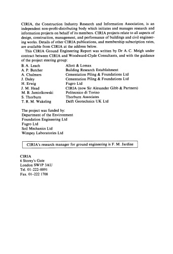 Cone Penetration Testing. Methods and Interpretation