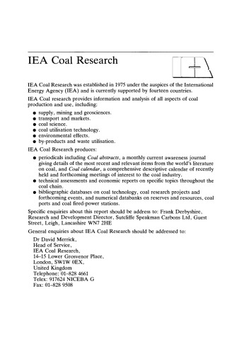 The Problems of Sulphur. Reviews in Coal Science