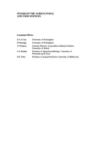Plant Breeding for Pest and Disease Resistance. Studies in the Agricultural and Food Sciences