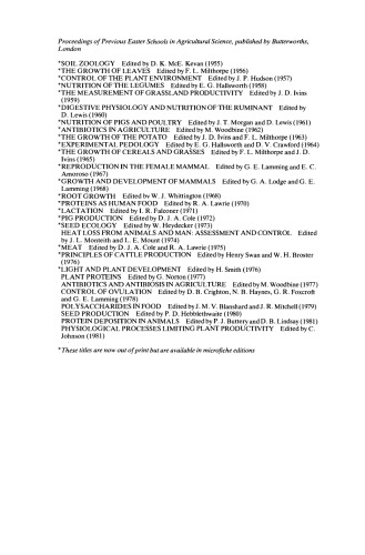 Environmental Aspects of Housing for Animal Production